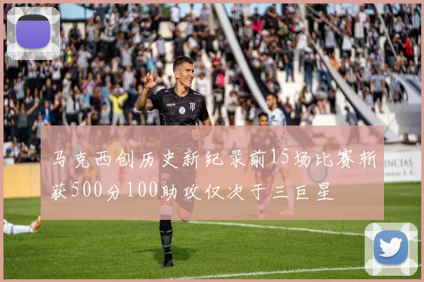 马克西创历史新纪录前15场比赛斩获500分100助攻仅次于三巨星